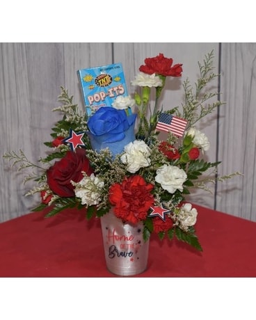 Home Of The Brave Flower Arrangement