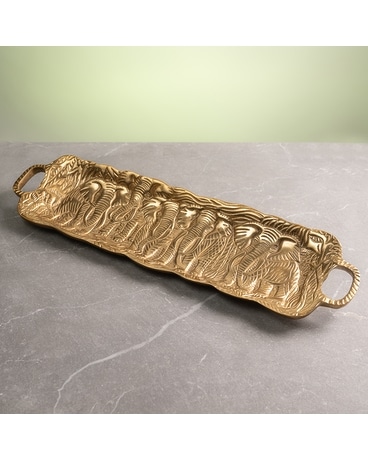 Gold Elephant Tray Gifts