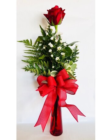 Beautiful Bud Vase Flower Arrangement