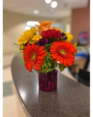 Enchanting Fall Boquet Flower Arrangement