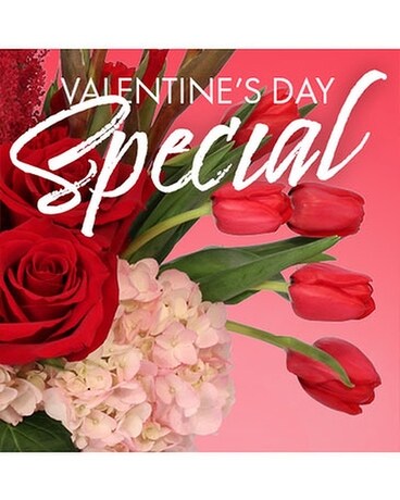 VALENTINE'S DAY WEEKLY SPECIAL Flower Arrangement
