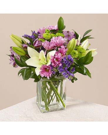 Lavender Fields Mixed Flower Bouquet Flower Arrangement