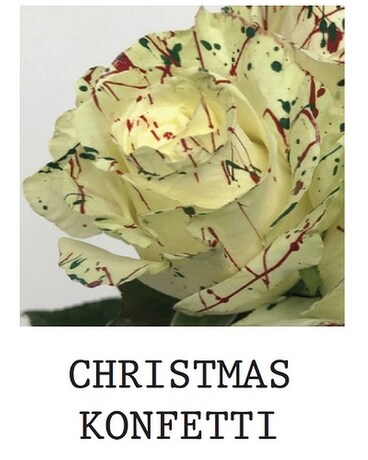 Christmas Konfetti Flower Arrangement
