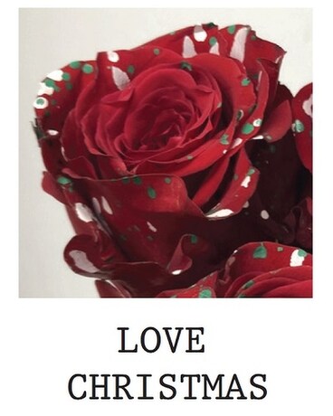 Love Christmas Flower Arrangement