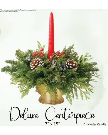 Deluxe Centerpiece Flower Arrangement