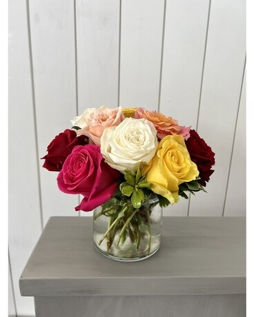 Colors of Love Flower Arrangement