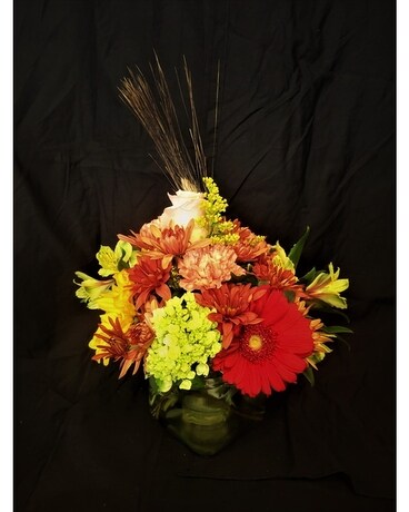 Shades of Autumn Flower Arrangement