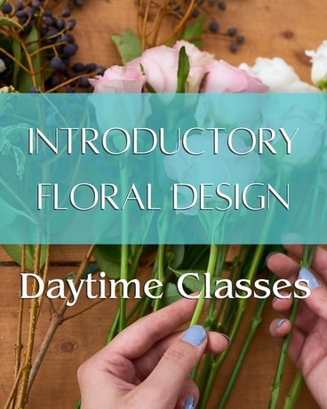 Daytime Introductory Floral Design Classes Flower Arrangement
