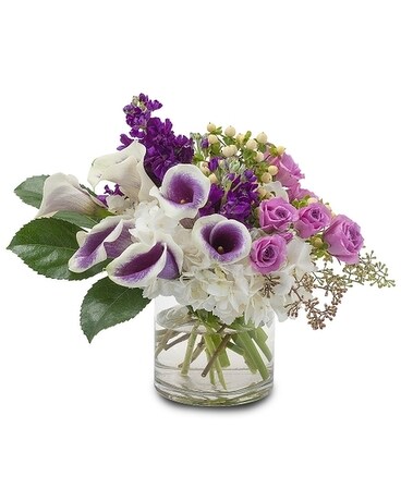 Midnight Romance Flower Arrangement