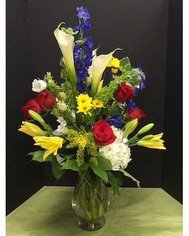 A Joyful Day Flower Arrangement