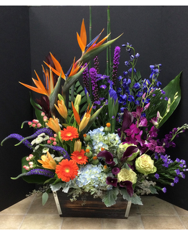 Exotic Glamour Flower Arrangement