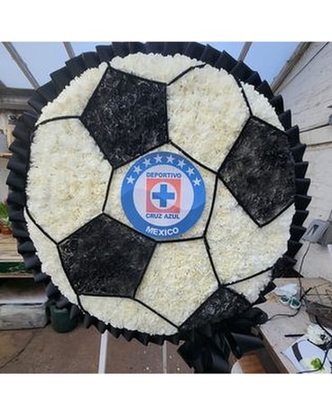 Soccer Ball Sympathy Arrangement