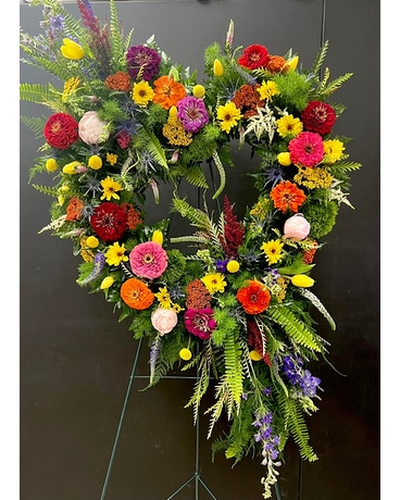 The Gardener's Heart Funeral Arrangement