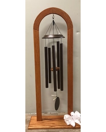 Wind chimes Sympathy Arrangement