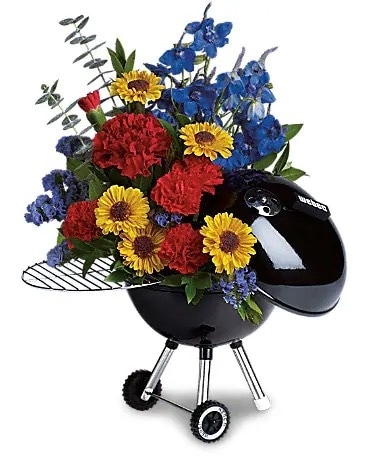 The Grill Master Flower Arrangement