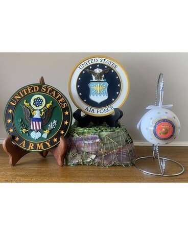 Armed Forces plaques or ornaments Custom product