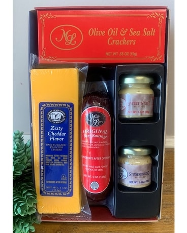 Heart of Wisconsin Gourmet Box Gift Basket