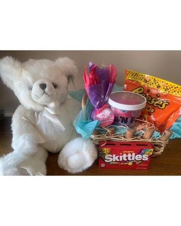 Beary Sweet Treat Basket Gift Basket