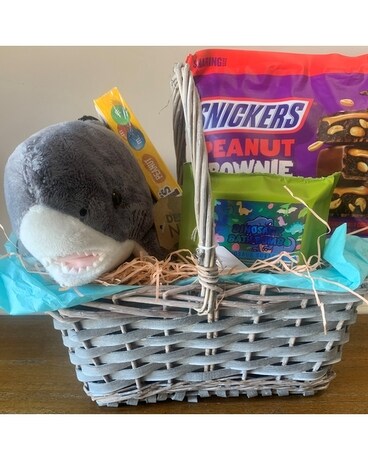 Shark Treat Basket Gift Basket