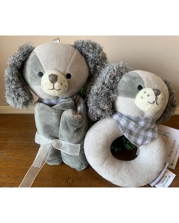 Stephen Joseph Ring Rattles and Lovies Gifts