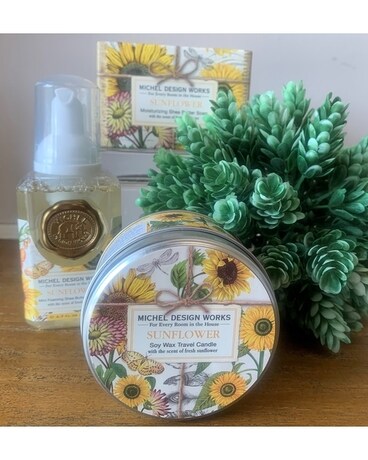 Michel Design Works Sunflower Gift Basket Gifts