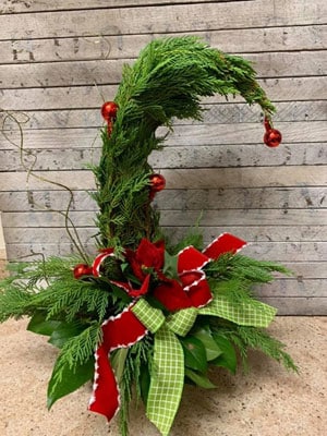 Grinch Tree Floral Design Class