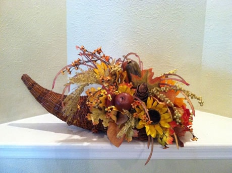 Thanksgiving Cornucopia Floral Design Class
