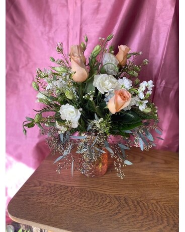 You're a Peach Mom Flower Arrangement
