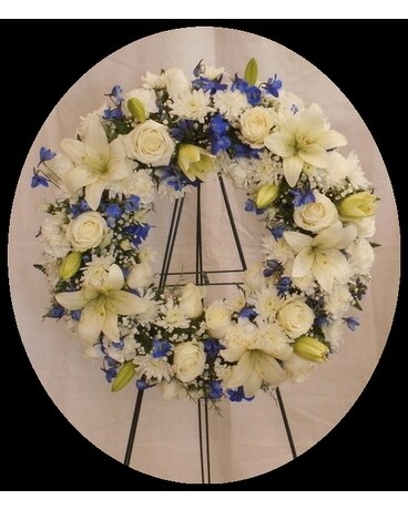 Standing Spray Funeral Arrangement