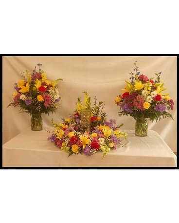 Urn Spray Funeral Casket Spray Flowers