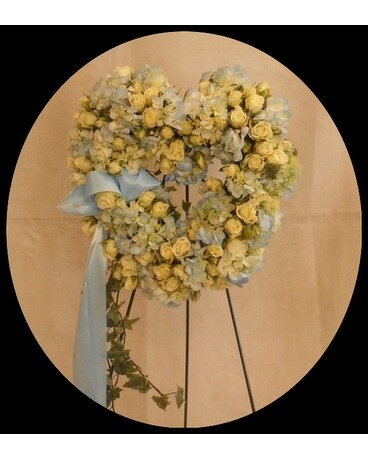 Standing Spray Funeral Arrangement