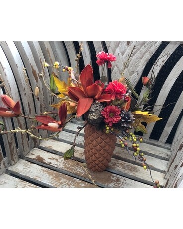 WARM FALL SUNSHINE Flower Arrangement