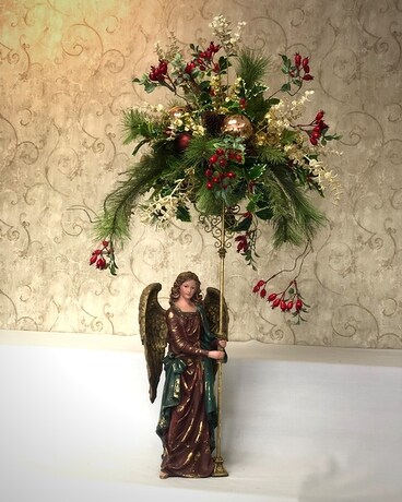 STANDING ANGEL Flower Arrangement