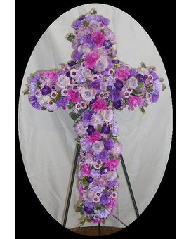 Standing Spray Funeral Arrangement
