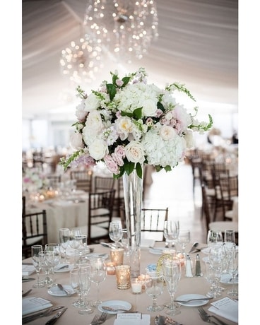 Tall wedding centerpiece Flower Arrangement