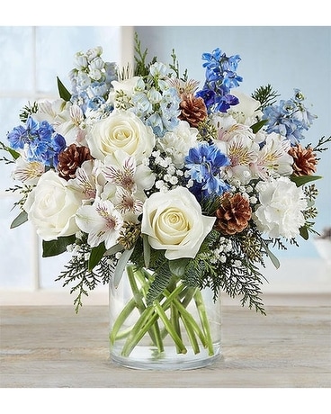 Winter Wishes Bouquet Flower Arrangement