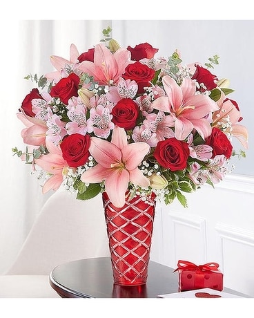 Key To My Heart Flower Arrangement