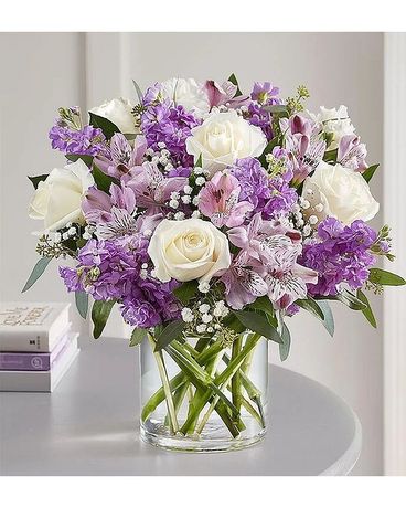 Lovely Lavender Medley Flower Arrangement