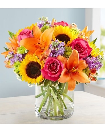 Floral Embrace for Sympathy Flower Arrangement