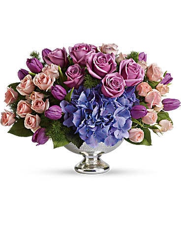 Purple Elegance Flower Arrangement