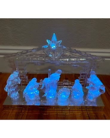 NATIVITY -  JESUS Flower Arrangement