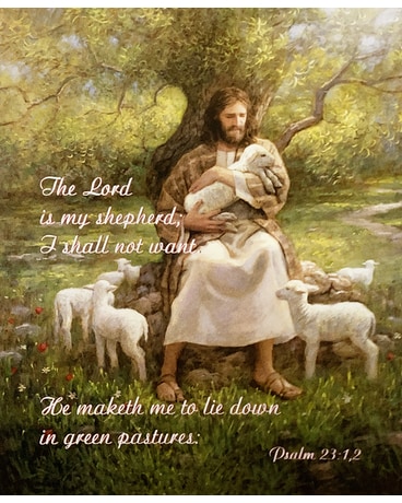 The Lord Is My Shepherd Throw Gifts