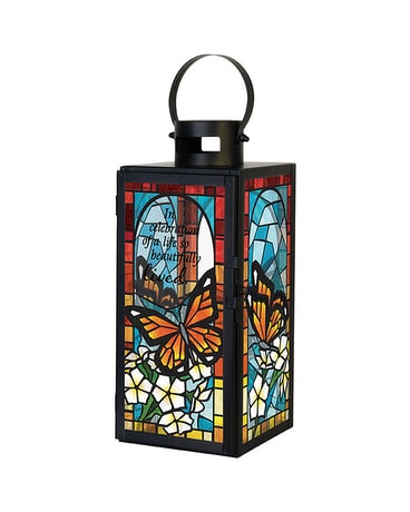Stained Glass Lantern - Celebration of Life Gifts