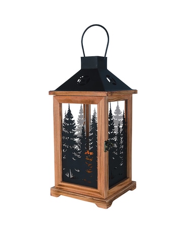 Silhouette Lantern - Forest Gifts