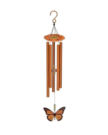 Butterfly Chime - Orange Gifts