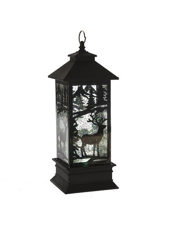 LED Shimmer Deer Silhouette Lantern Gifts