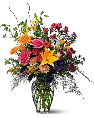 Blooming Garden Flower Arrangement