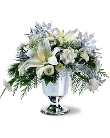 Holiday On Ice Flower Arrangement