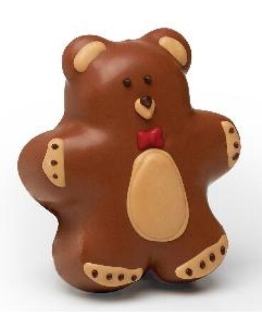 Milk Chocolate Peanut Butter Teddy Bear Gift Basket