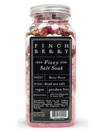 Rosey Posey Fizzy Salt Soak Gifts